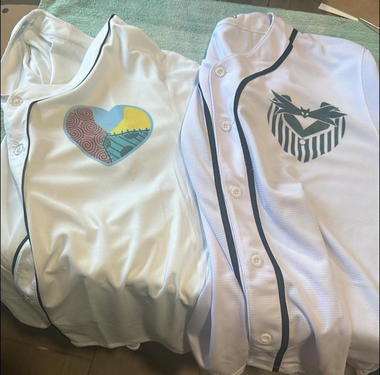 Adult baseball jerseys